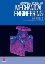 Cover image for Australian Journal of Mechanical Engineering, Volume 11, Issue 2, 2013