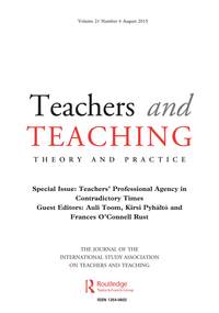 Cover image for Teachers and Teaching, Volume 21, Issue 6, 2015