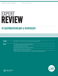 Cover image for Expert Review of Gastroenterology & Hepatology, Volume 10, Issue 7, 2016