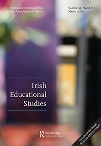 Cover image for Irish Educational Studies, Volume 35, Issue 1, 2016