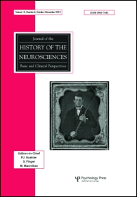 Cover image for Journal of the History of the Neurosciences, Volume 25, Issue 3, 2016