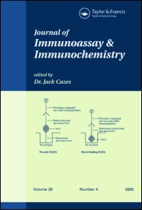Cover image for Journal of Immunoassay and Immunochemistry, Volume 38, Issue 4, 2017