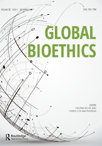 Cover image for Global Bioethics, Volume 32, Issue 1, 2021