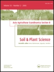 Cover image for Acta Agriculturae Scandinavica, Section B — Soil & Plant Science, Volume 62, Issue 3, 2012