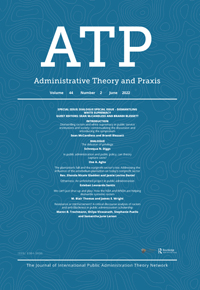 Cover image for Administrative Theory & Praxis, Volume 44, Issue 2, 2022
