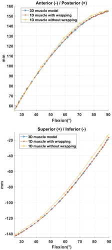 Figure 2. Extracted knee kinematics.