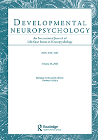 Cover image for Developmental Neuropsychology, Volume 46, Issue 4, 2021
