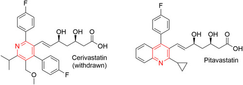 Figure 15 Cholesterol-lowering drugs in the statin class.