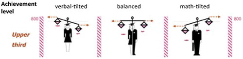 Figure 1. High achieving students grouped by ability profile