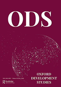 Cover image for Oxford Development Studies, Volume 48, Issue 4, 2020