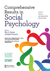 Cover image for Comprehensive Results in Social Psychology, Volume 5, Issue 1-3, 2021
