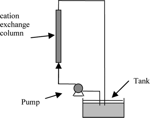 Figure 1.  Diagrammatic sketch of installation for PRCEC.