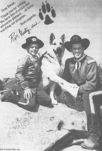 FIGURE 5. Rin Tin Tin and family posing as calvary troopers. Reproduced by permission of Getty Images.