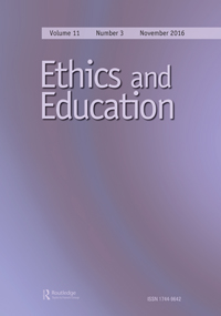 Cover image for Ethics and Education, Volume 11, Issue 3, 2016
