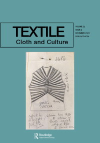 Cover image for TEXTILE, Volume 21, Issue 4, 2023