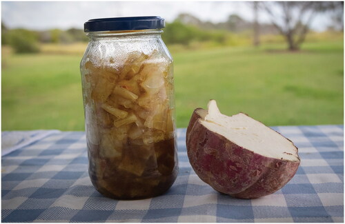 FIGURE 10 Purple sweet potato jam.