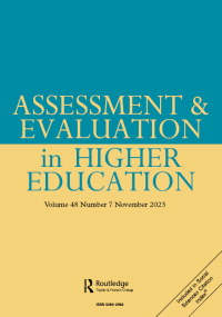 Cover image for Assessment & Evaluation in Higher Education, Volume 48, Issue 7, 2023
