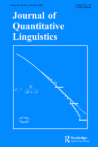 Cover image for Journal of Quantitative Linguistics, Volume 23, Issue 4, 2016