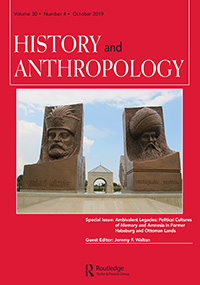 Cover image for History and Anthropology, Volume 30, Issue 4, 2019