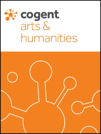 Cover image for Cogent Arts & Humanities, Volume 6, Issue 1, 2019