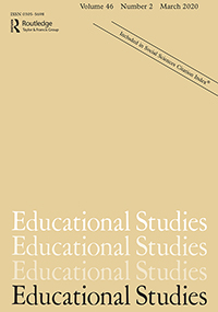 Cover image for Educational Studies, Volume 46, Issue 2, 2020