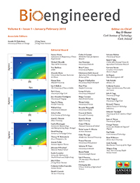 Cover image for Bioengineered, Volume 6, Issue 1, 2015