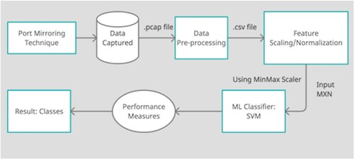 Figure 2. Classification architecture without feature extraction.