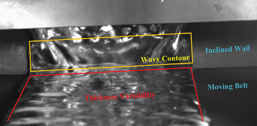 Figure 8. Experimental instabilities created by a double impingement feeding system (reprinted with permission from Xu et al., Citation2018)