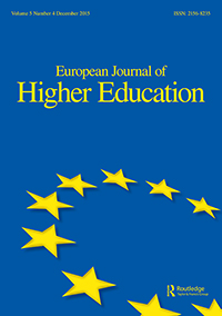 Cover image for European Journal of Higher Education, Volume 5, Issue 4, 2015