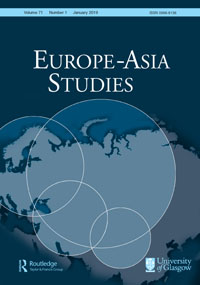 Cover image for Europe-Asia Studies, Volume 71, Issue 1, 2019
