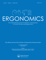 Cover image for Ergonomics, Volume 57, Issue 2, 2014