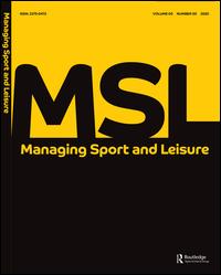 Cover image for Managing Sport and Leisure, Volume 24, Issue 6, 2019