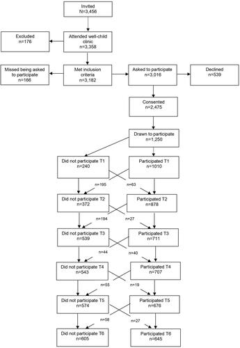 Figure 1 Flow chart of recruitment and follow-up.