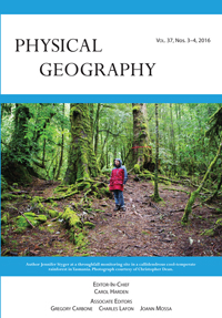 Cover image for Physical Geography, Volume 37, Issue 3-4, 2016