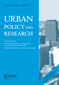 Cover image for Urban Policy and Research, Volume 36, Issue 1, 2018