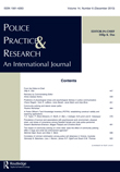 Cover image for Police Practice and Research, Volume 14, Issue 6, 2013