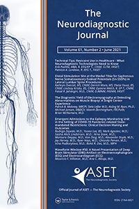 Cover image for The Neurodiagnostic Journal, Volume 61, Issue 2, 2021