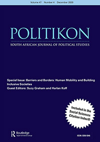Cover image for Politikon, Volume 47, Issue 4, 2020