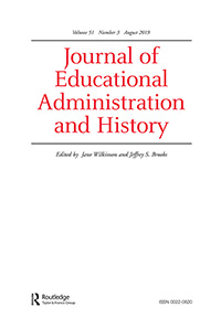 Cover image for Journal of Educational Administration and History, Volume 51, Issue 3, 2019