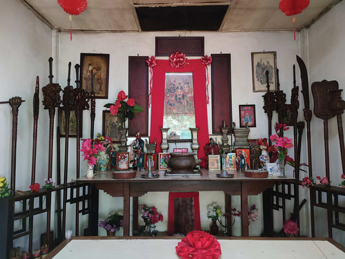 Figure 4. The Guandi Altar in Tamatave, Madagascar (Photo by Author).