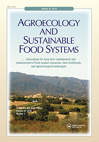 Cover image for Agroecology and Sustainable Food Systems, Volume 43, Issue 3, 2019