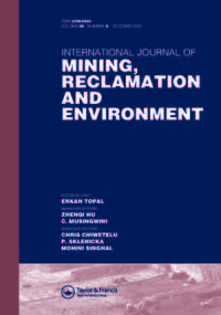 Cover image for International Journal of Mining, Reclamation and Environment, Volume 29, Issue 5, 2015