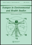 Cover image for Isotopes in Environmental and Health Studies, Volume 48, Issue 2, 2012