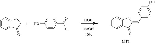 Scheme 1. Synthesis of MT1.