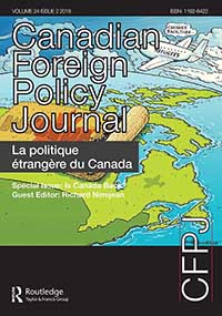 Cover image for Canadian Foreign Policy Journal, Volume 24, Issue 2, 2018