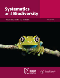 Cover image for Systematics and Biodiversity, Volume 18, Issue 3, 2020