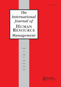 Cover image for The International Journal of Human Resource Management, Volume 31, Issue 7, 2020