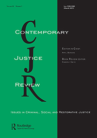 Cover image for Contemporary Justice Review, Volume 24, Issue 1, 2021