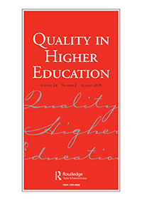 Cover image for Quality in Higher Education, Volume 24, Issue 2, 2018