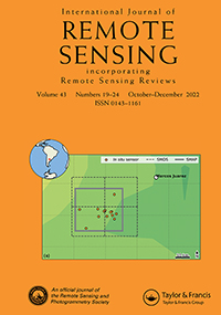 Cover image for International Journal of Remote Sensing, Volume 43, Issue 19-24, 2022